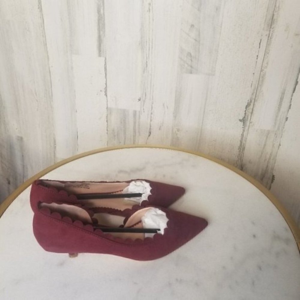 Journee Collection TAAVI PUMP Red Wine 5½M - Picture 5 of 7